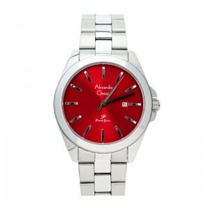 Alexandre Christie AC 1023 Silver Red Lady MDBSSRE